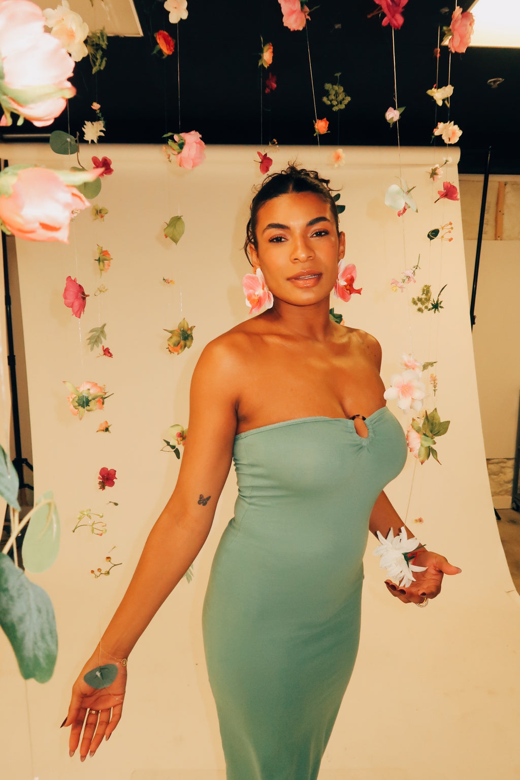 Aqua dress